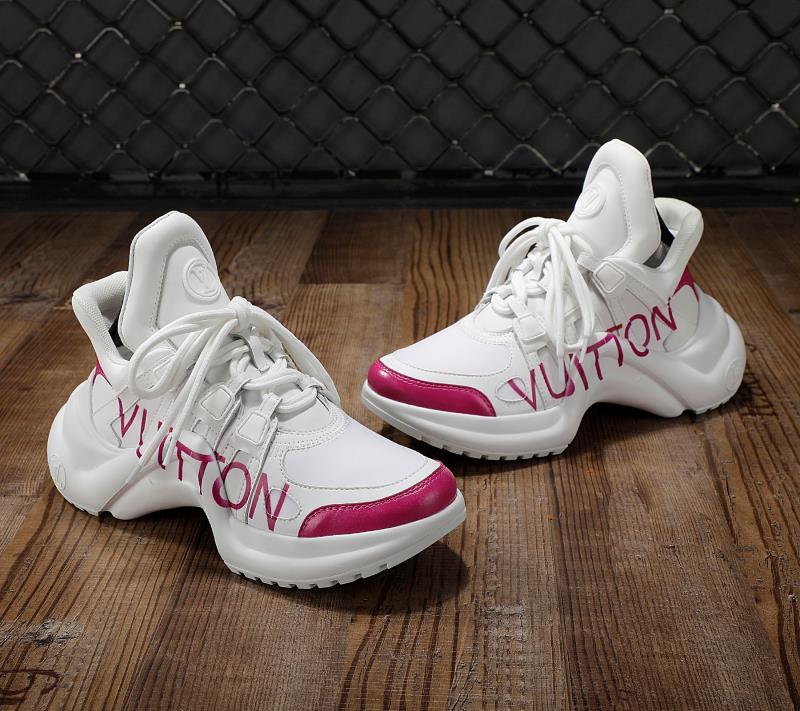 GLM - LUV Archlight White Pink Sneaker