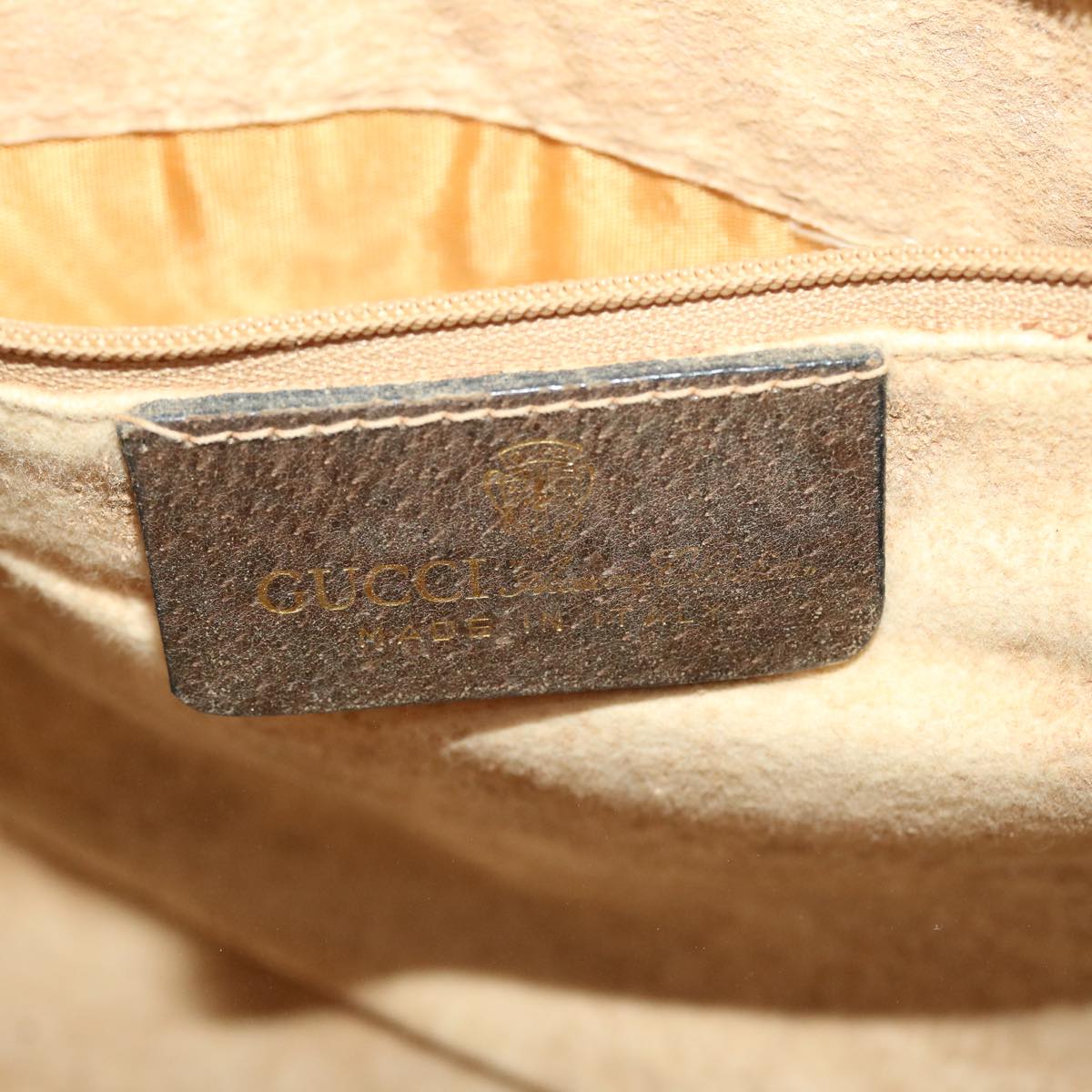 GUCCI GG Canvas Web Sherry Line Hand Bag Beige Red Green 010378 39975