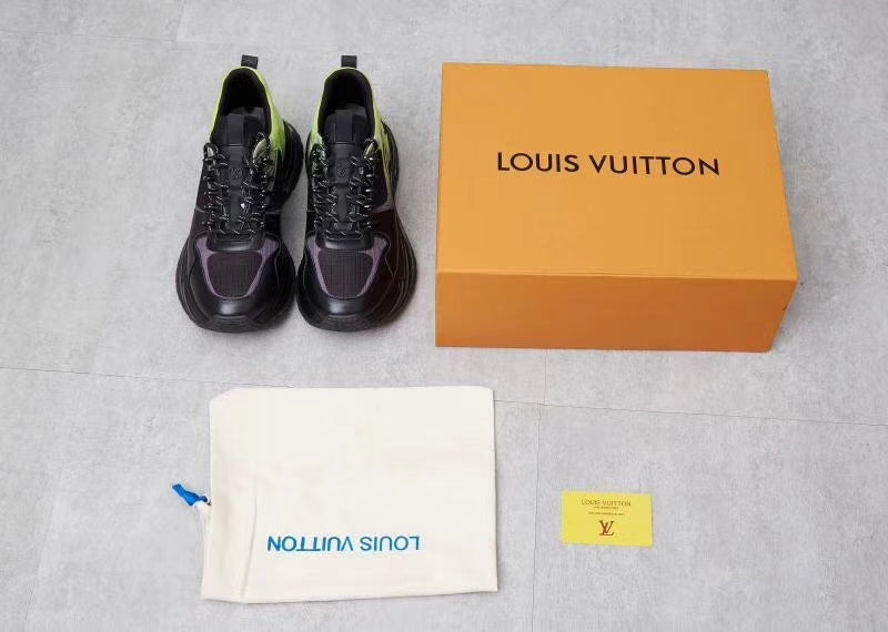 GLM - LUV Run Away Green Black Sneaker