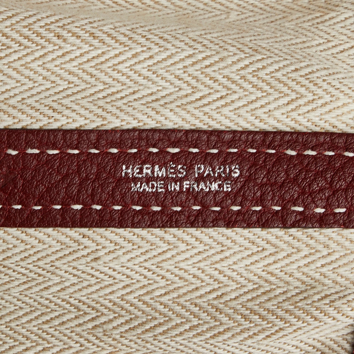 HermÃƒÆ’Ã‚Â¨s Garden Party PM Red Leather Palladium