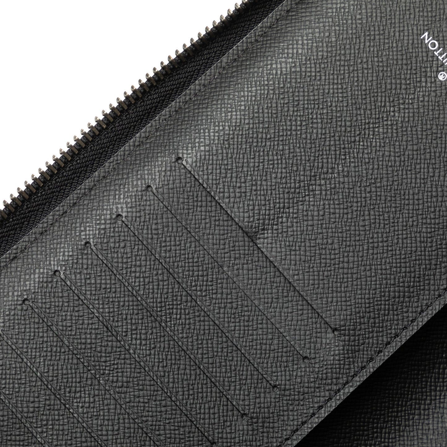 Black Louis Vuitton Monogram Eclipse Zippy Wallet