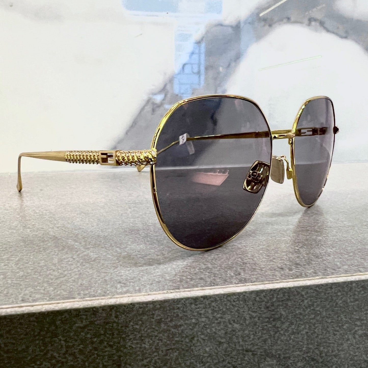 Fendi FF0451FS, Gold/Grey