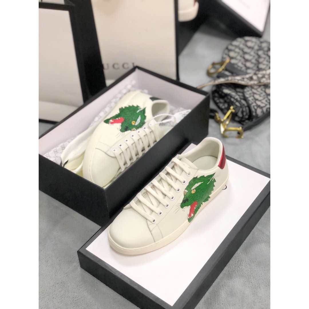 GLM-GCI  Ace Mystic  dragon  White Sneaker 101