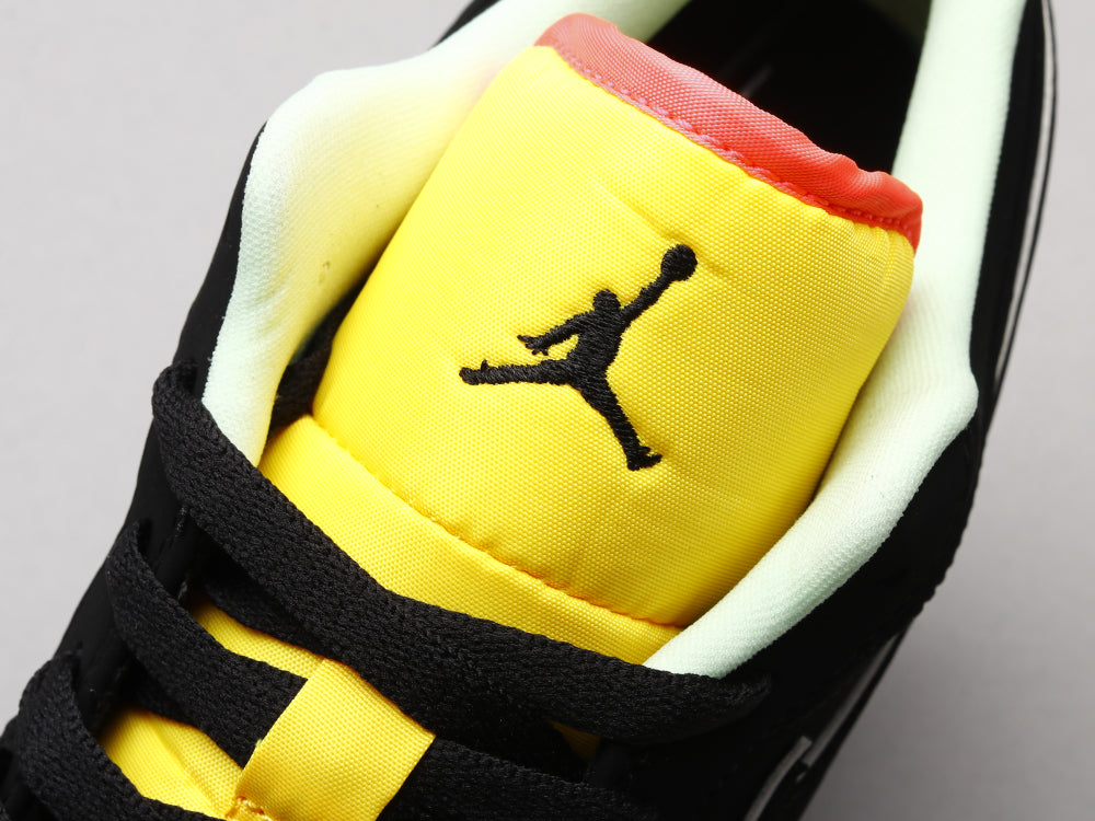 GLM - AJ1 Black, blue and yellow stitching