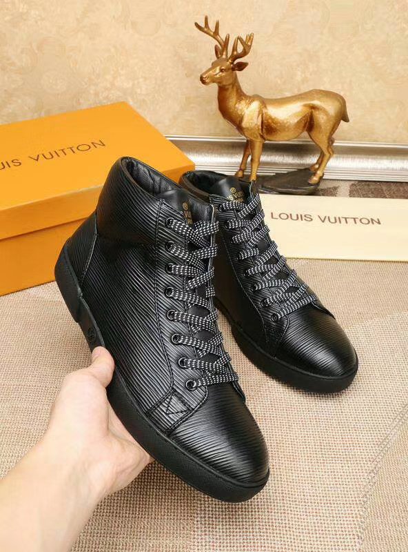 GLM - LUV HIgh Top LaGLM Up Black Sneaker