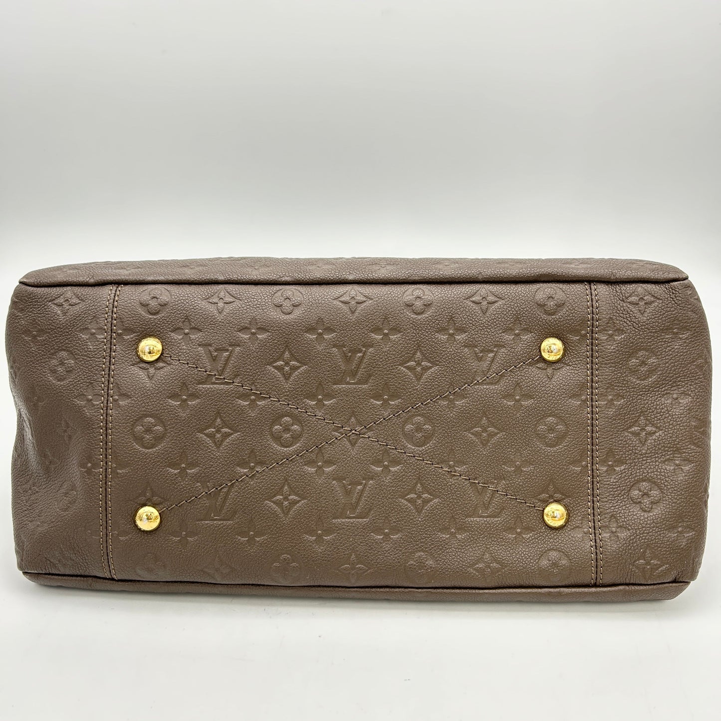 Louis Vuitton Brown Empreinte Artsy MM LA13273