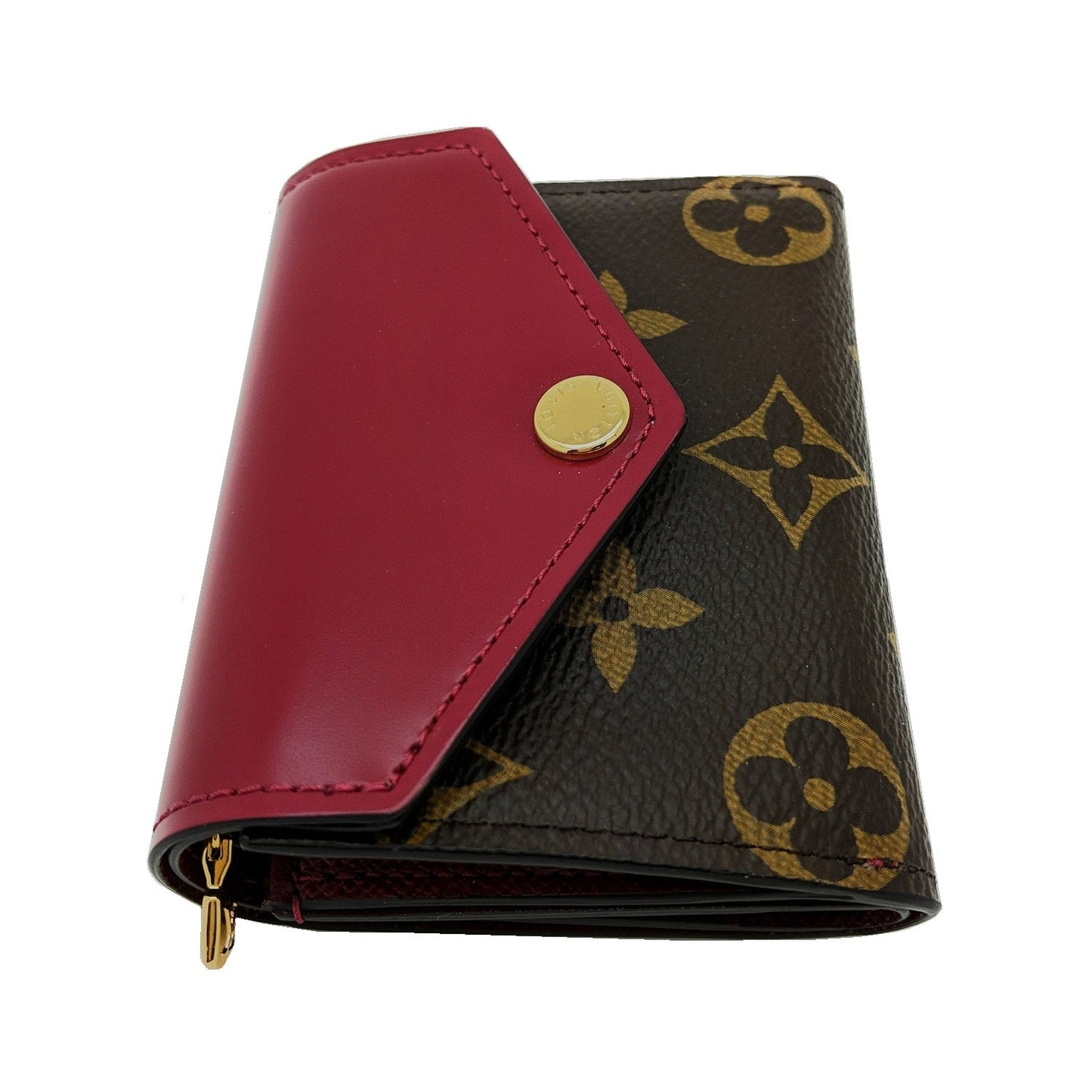 Louis Vuitton 2018 Monogram ZoÃ© Fuchsia Wallet