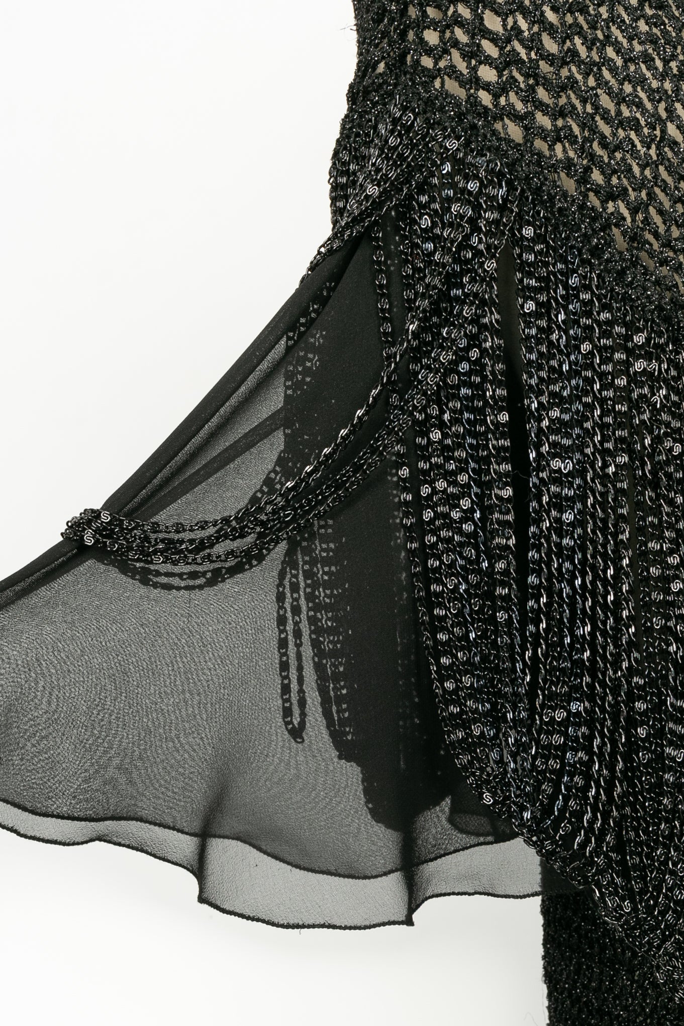 Haut noir Azzaro