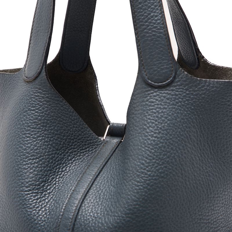 HERMES ERMES Picotin Lock MM Tote Bag  Clemence Blue Orange (Silver G ) Tortoise Bag  Start Bag Lady Back Shoulder Bag Hybrid ÃƒÂ£Ã¢â€šÂ¬Ã‚Â ShipÃƒÂ£Ã¢â€šÂ¬Ã¢â‚¬Ëœ Dharma Bookstore Online