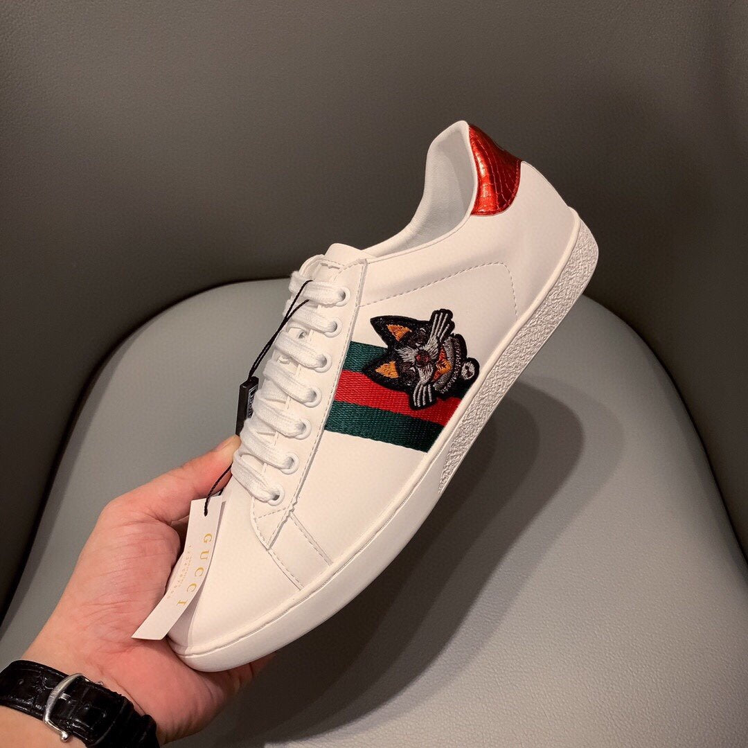 GLM-GCI  Ace Embroidered CAT  SNEAKER 123