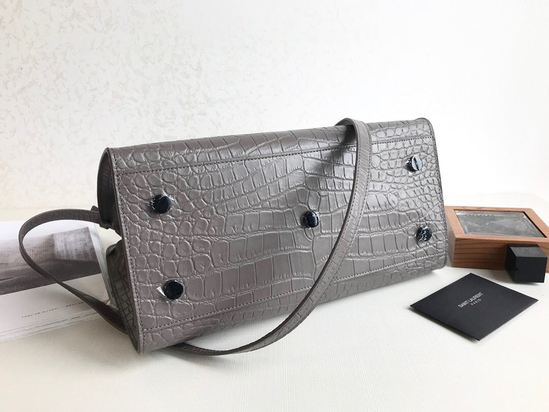 GLAMI Monogram Cabas Small Gray For Women 12in/31cm YSL