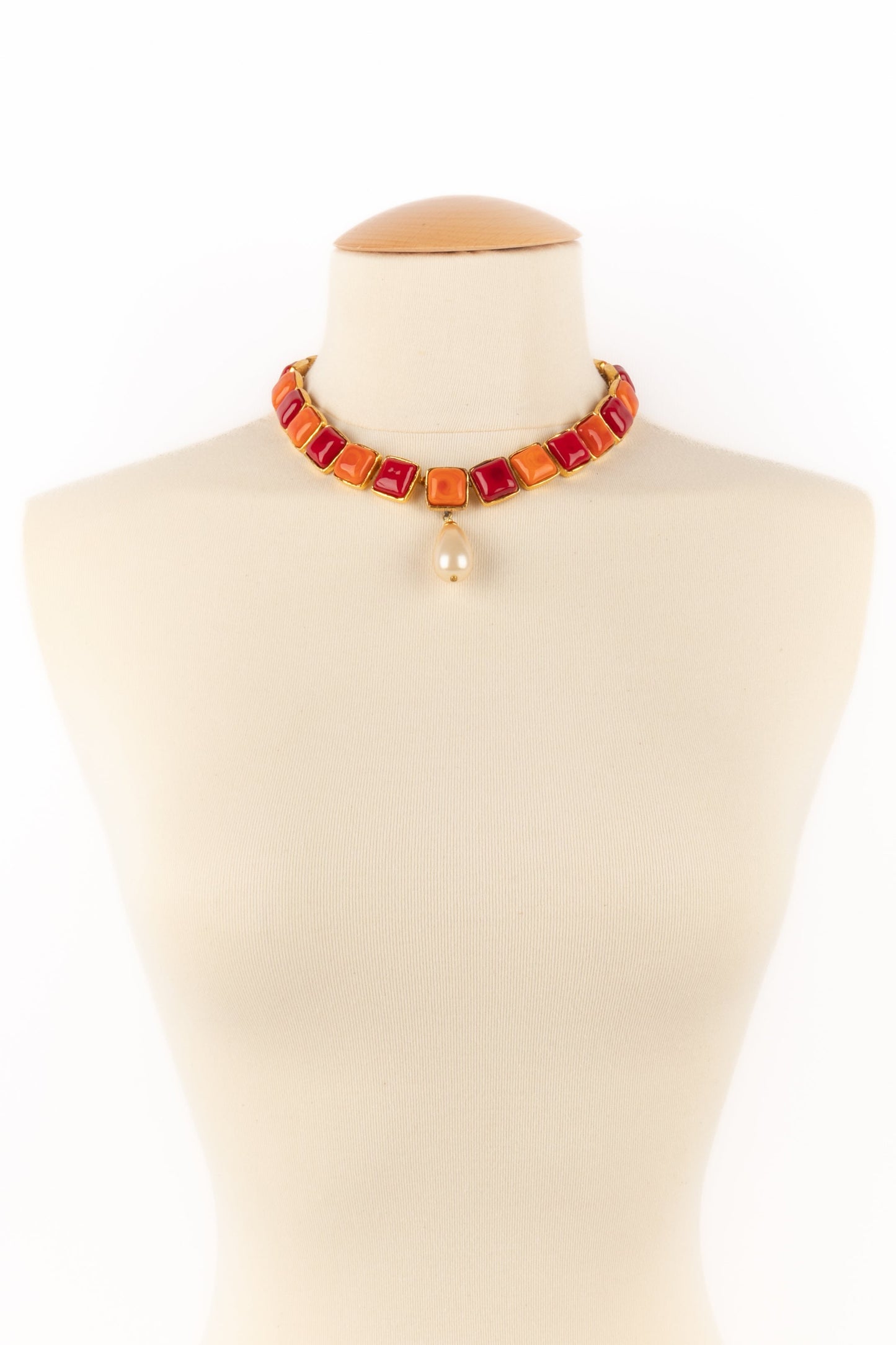 Collier articulÃ© Chanel 1993
