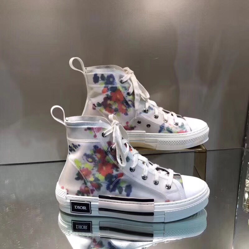 GLM - DIR B23 Flowers Technical Canvas Sneaker