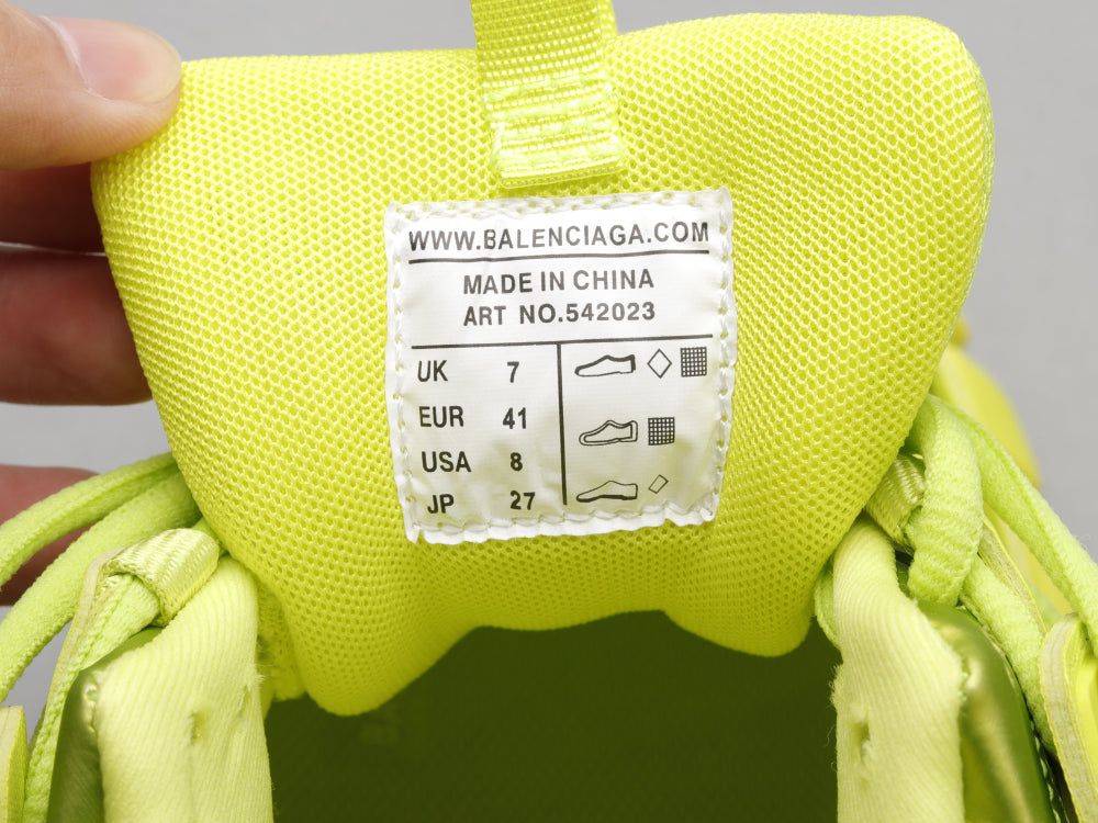 GLM - Bla Track FluoresGLMnt Yellow Sneaker