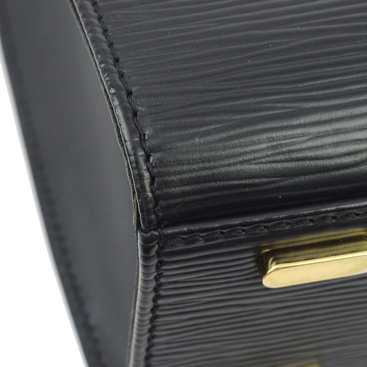 Louis Vuitton Black Epi Figari PM Handbag M52012