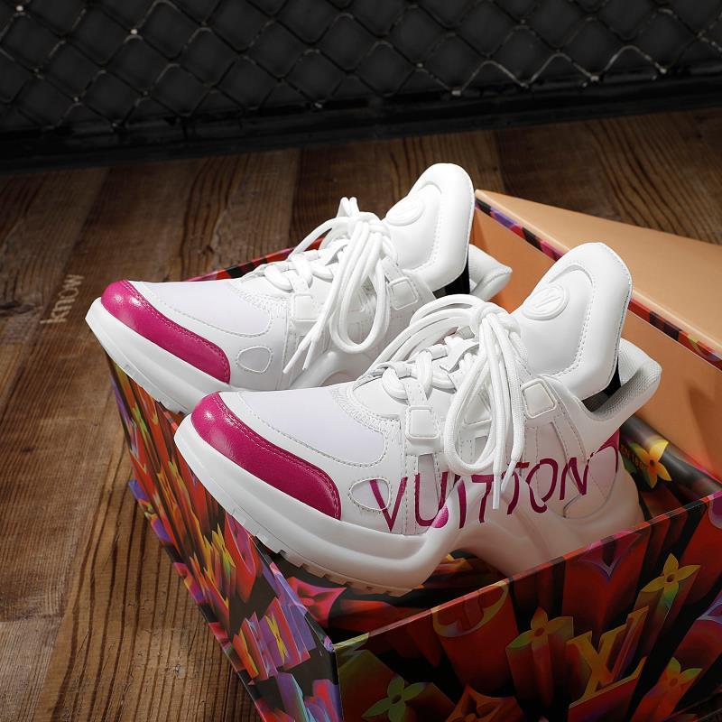 GLM - LUV Archlight White Pink Sneaker