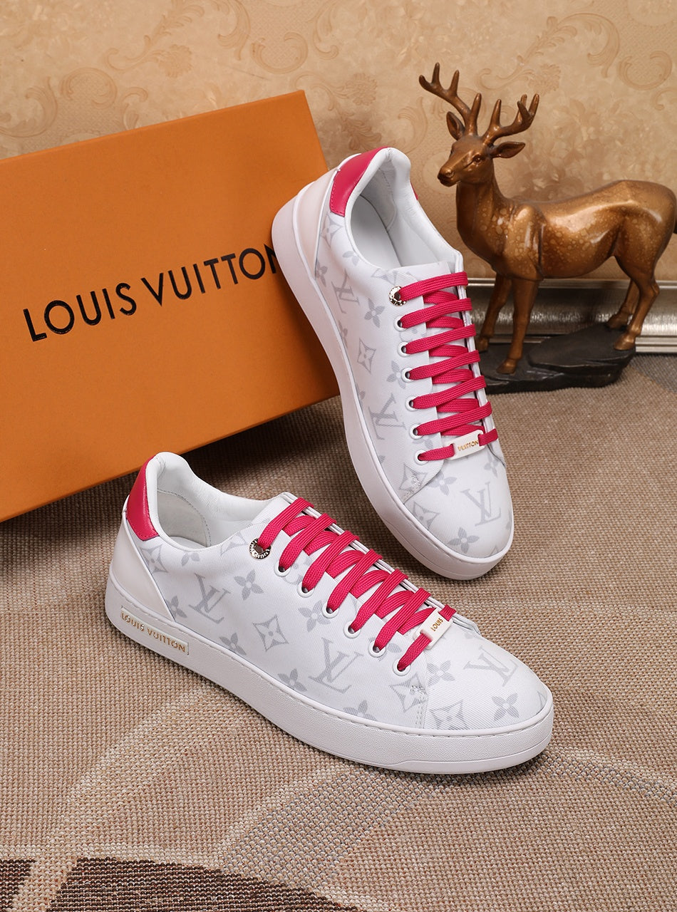GLM - LUV Time Out Pink And White Sneaker