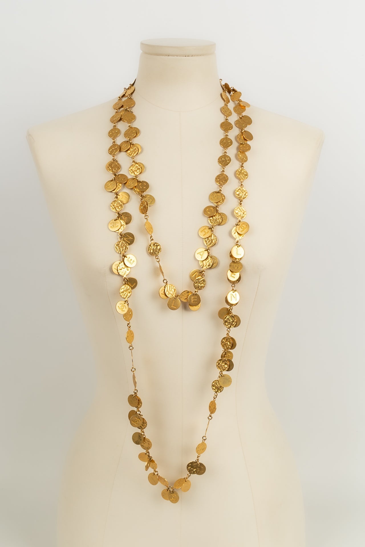 Collier / sautoir Chanel Printemps 1993
