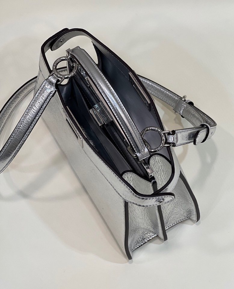 FI GlamI Small Silver Bag For Woman 27cm/11in
