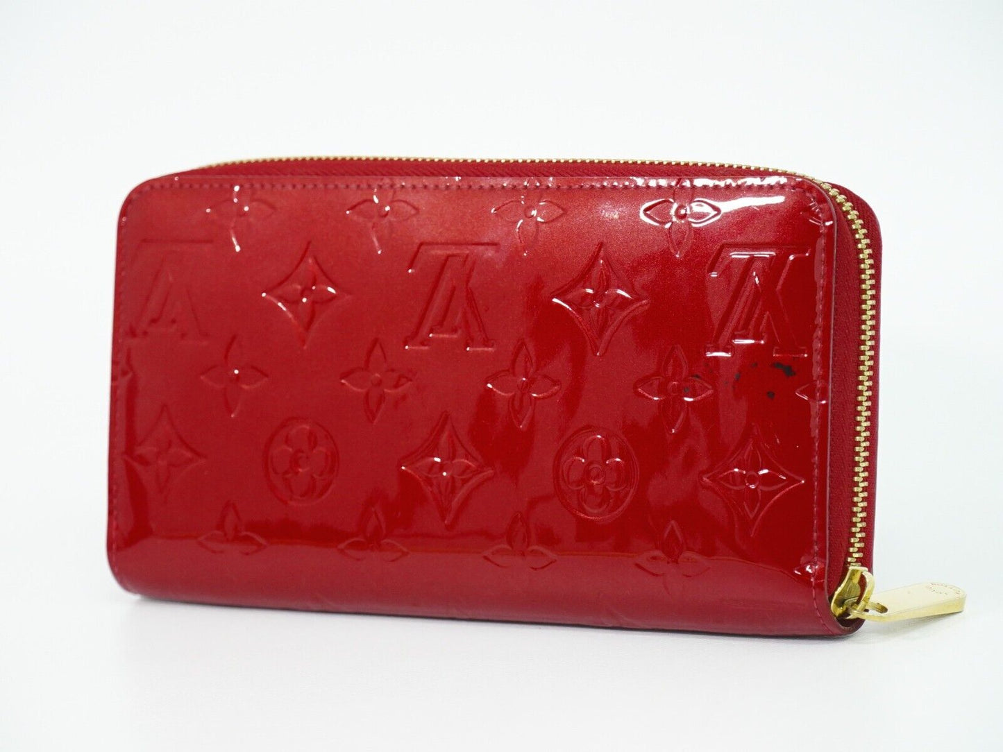 Louis Vuitton Zippy Wallet  Patent Leather Wallet  ()