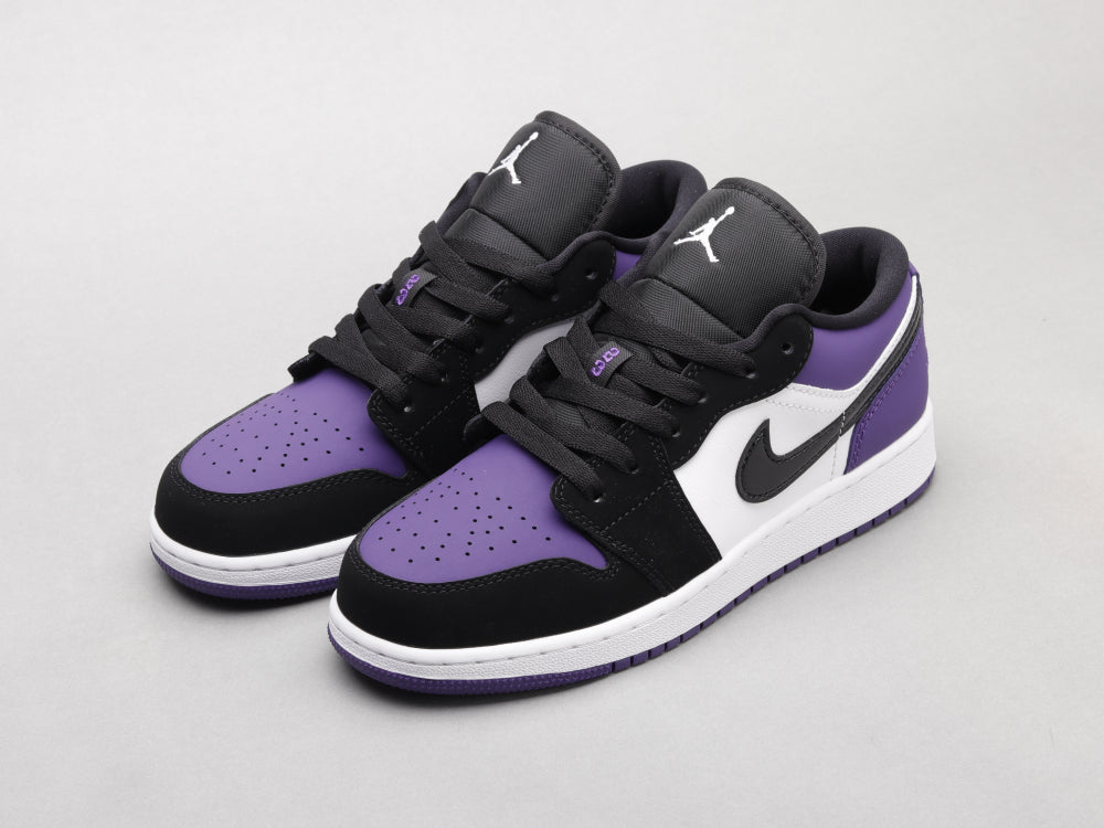 GLM - AJ1 Black and purple toes