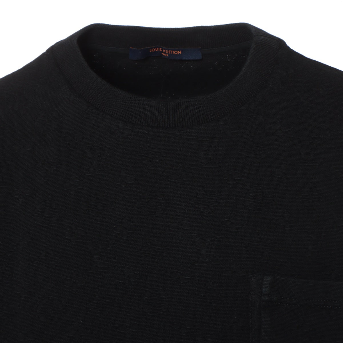 Louis Vuitton 22AW Cotton  M Men Black RM222Q Monogram 3D Pochette