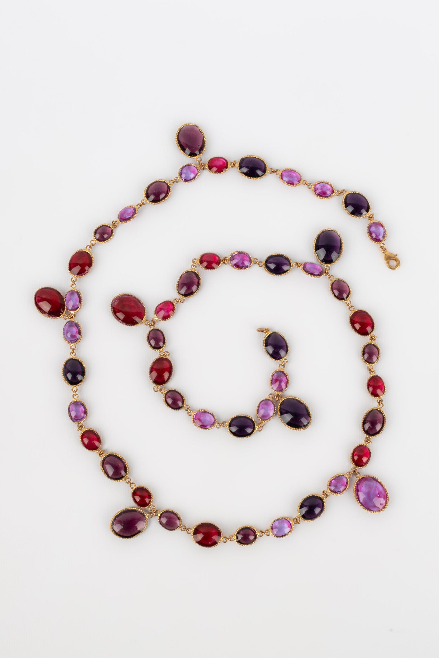 Collier en pÃƒÆ’Ã‚Â¢te de verre
