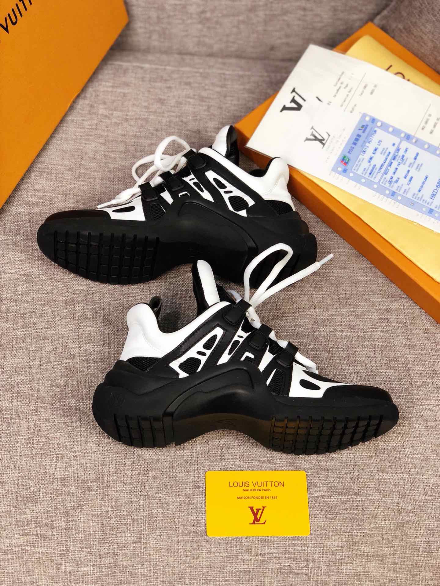 GLM - LUV Archlight Black White Sneaker