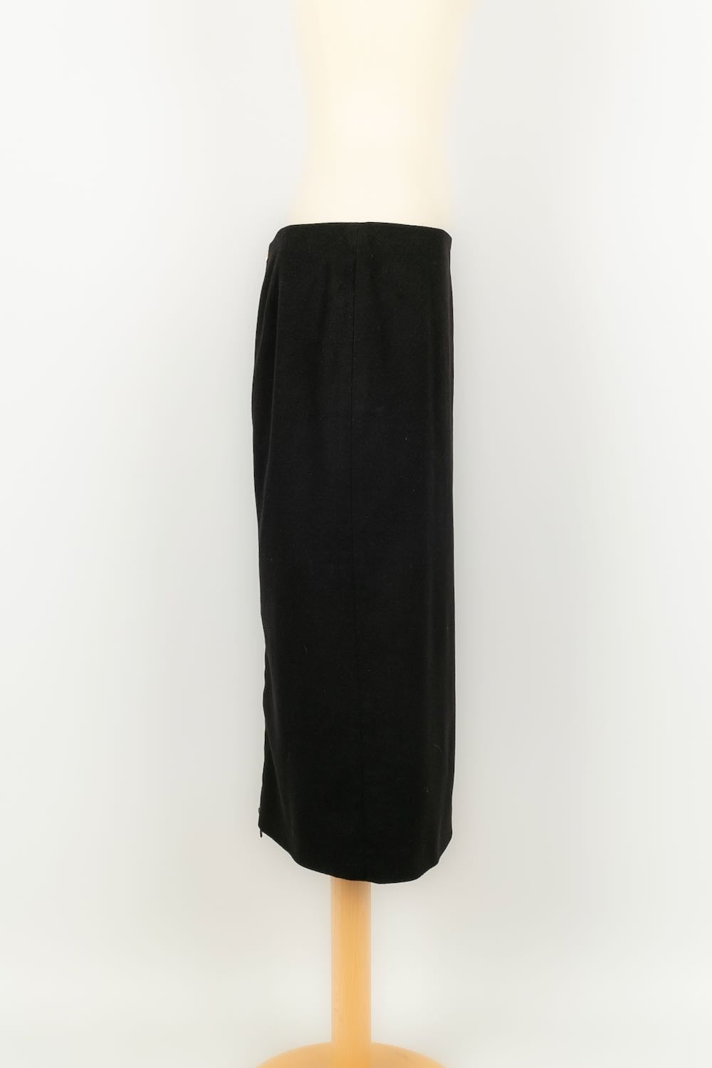 Jupe en cachemire Alexander McQueen