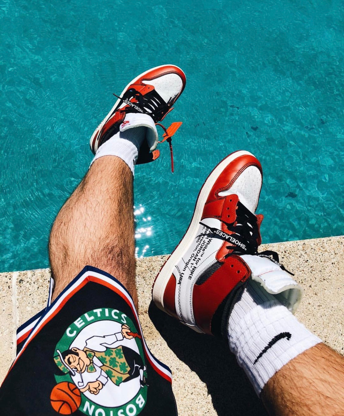 GLM - AJ1 White Red