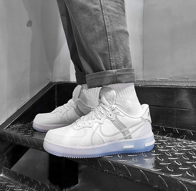 GLM - AF1 React Ice Blue Low Top