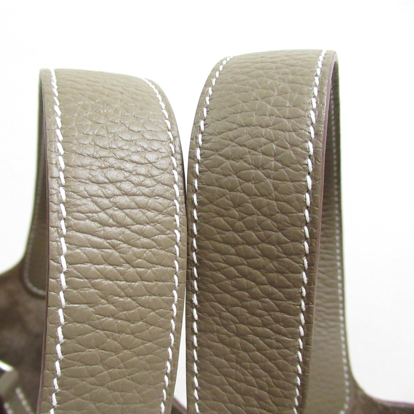 Hermes Hermes Picotin Lock MM Tote Bag Tortoise Bag Leather  Brown