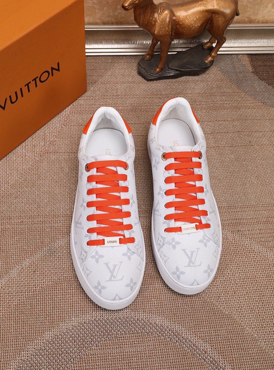 GLM - LUV Time Out Orange And White Sneaker