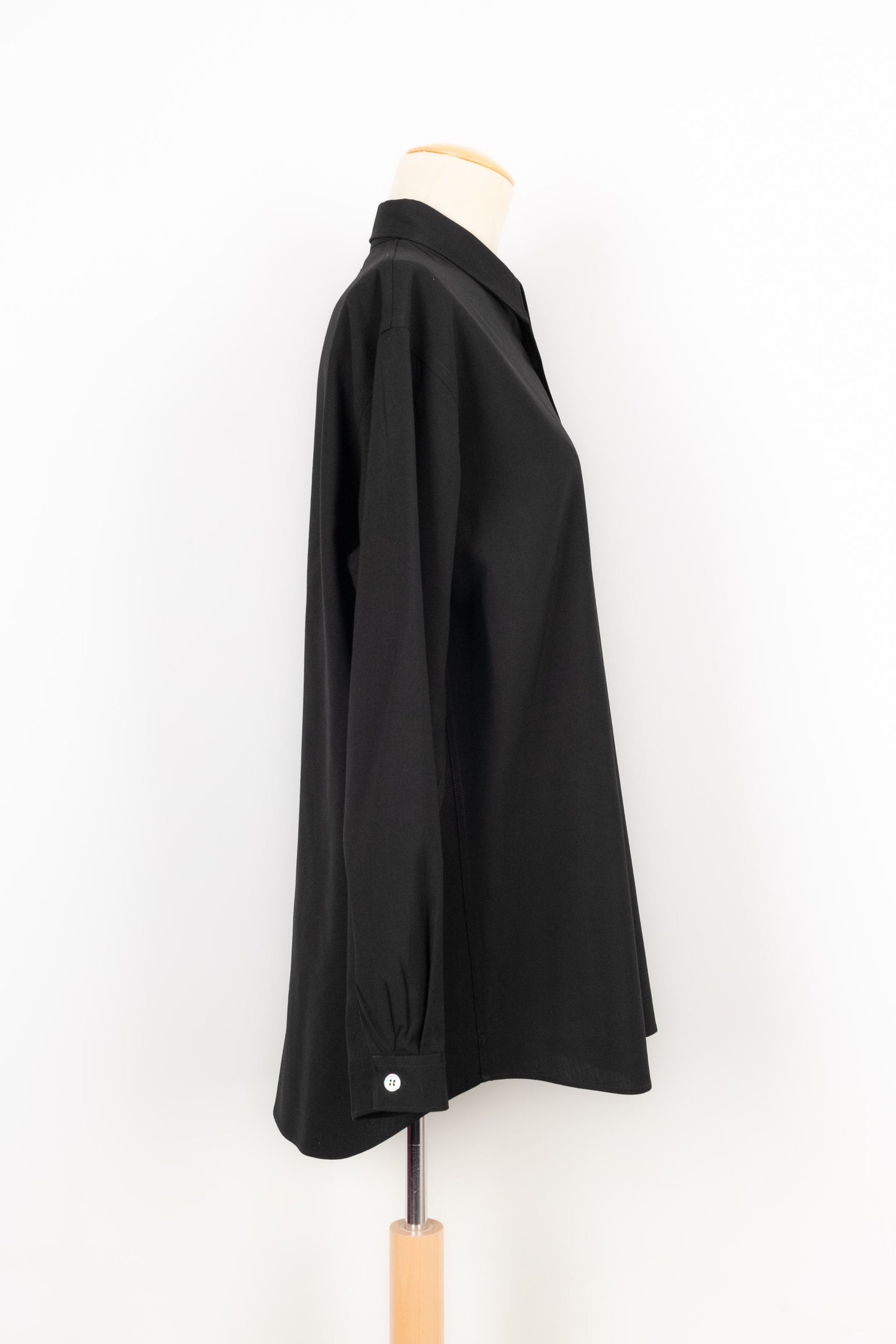 Chemise noire Yamamoto