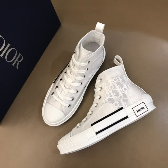 GLM - DIR B23 White HIGH-TOP SNEAKER