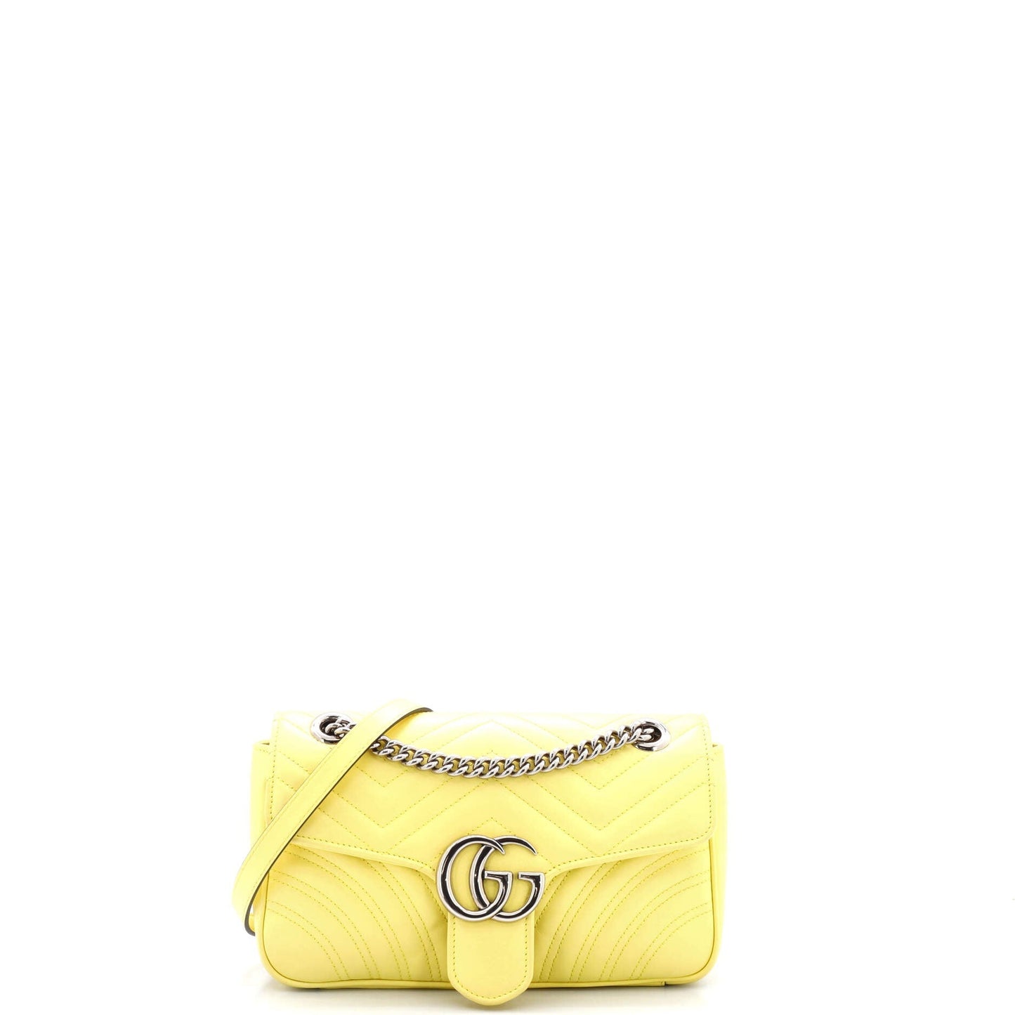 GG Marmont Flap Bag Matelasse Leather Small