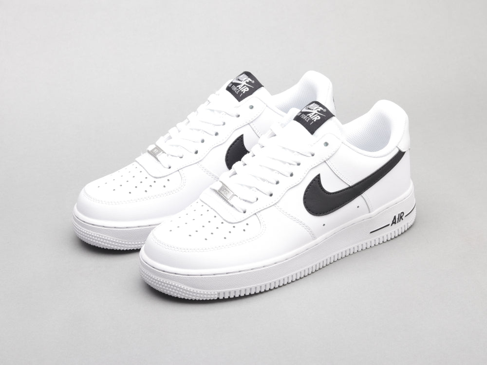 GLM - AF1 White and black low gang
