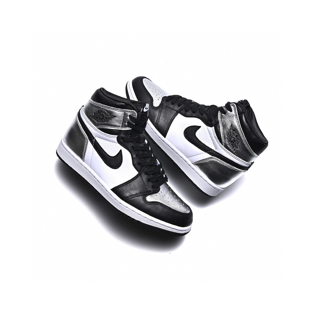 GLM - AJ1 High Black Silver