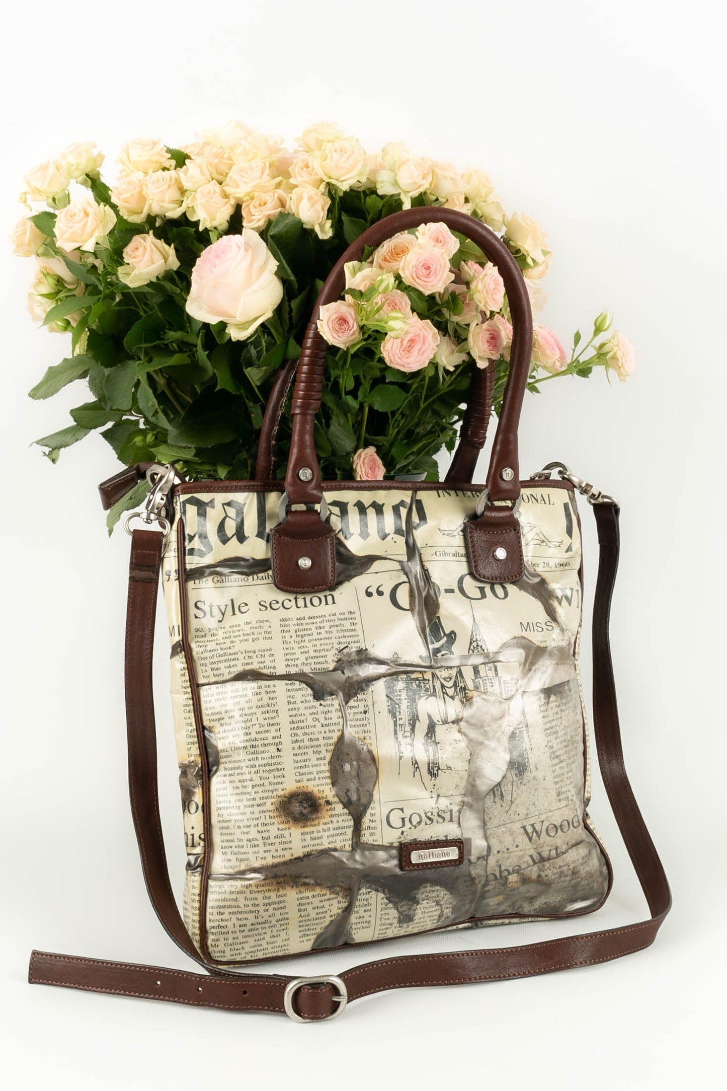 Sac "journal" Galliano