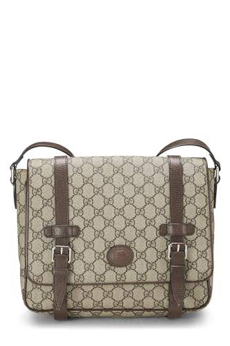 Gucci,  Original GG Supreme Canvas Messenger Bag, Brown