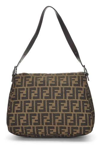 Fendi,  Brown Zucca Canvas Mama, Brown