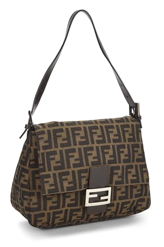 Fendi,  Brown Zucca Canvas Mama, Brown