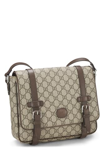 Gucci,  Original GG Supreme Canvas Messenger Bag, Brown
