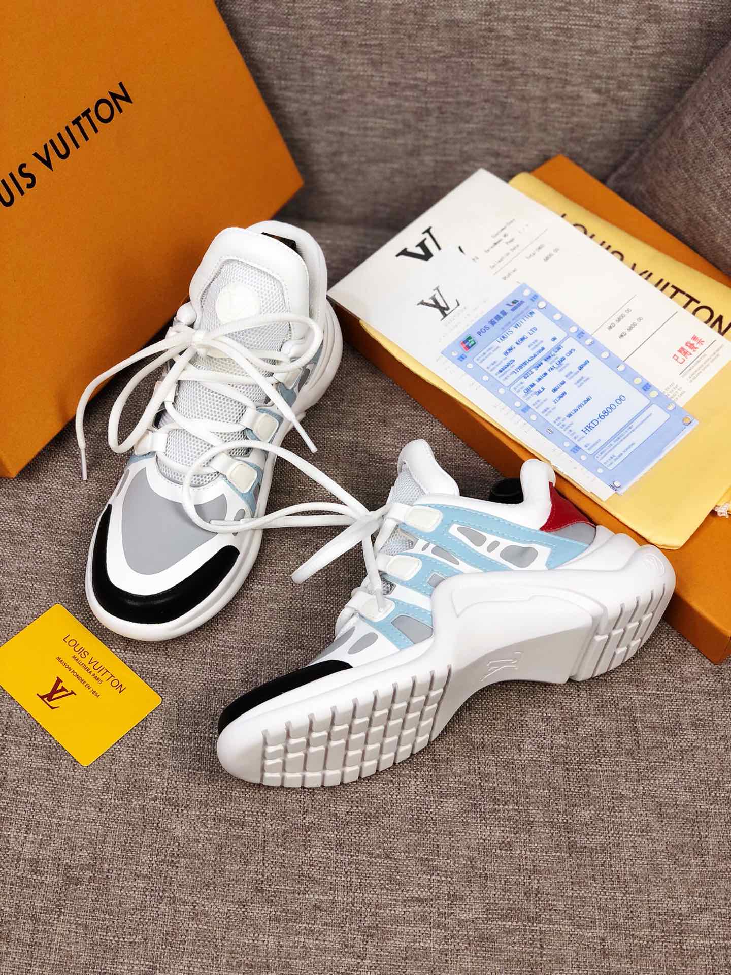 GLM - LUV Archlight White Black Sneaker