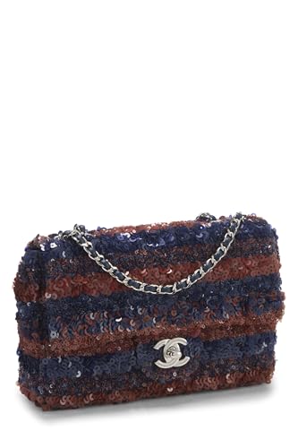 Chanel,  Multicolor Sequin Half Flap Mini, Multi