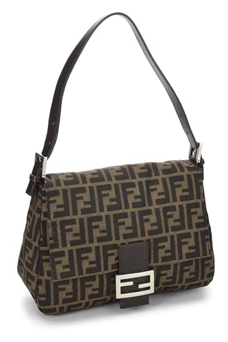 Fendi,  Brown Zucca Canvas Mama, Brown