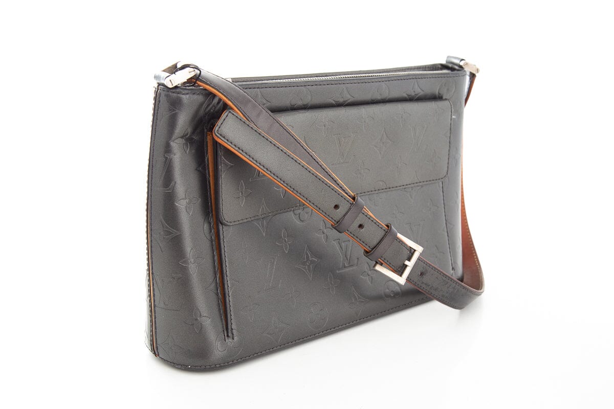 Louis Vuitton 2003 Grey Mat Monogram Handbag