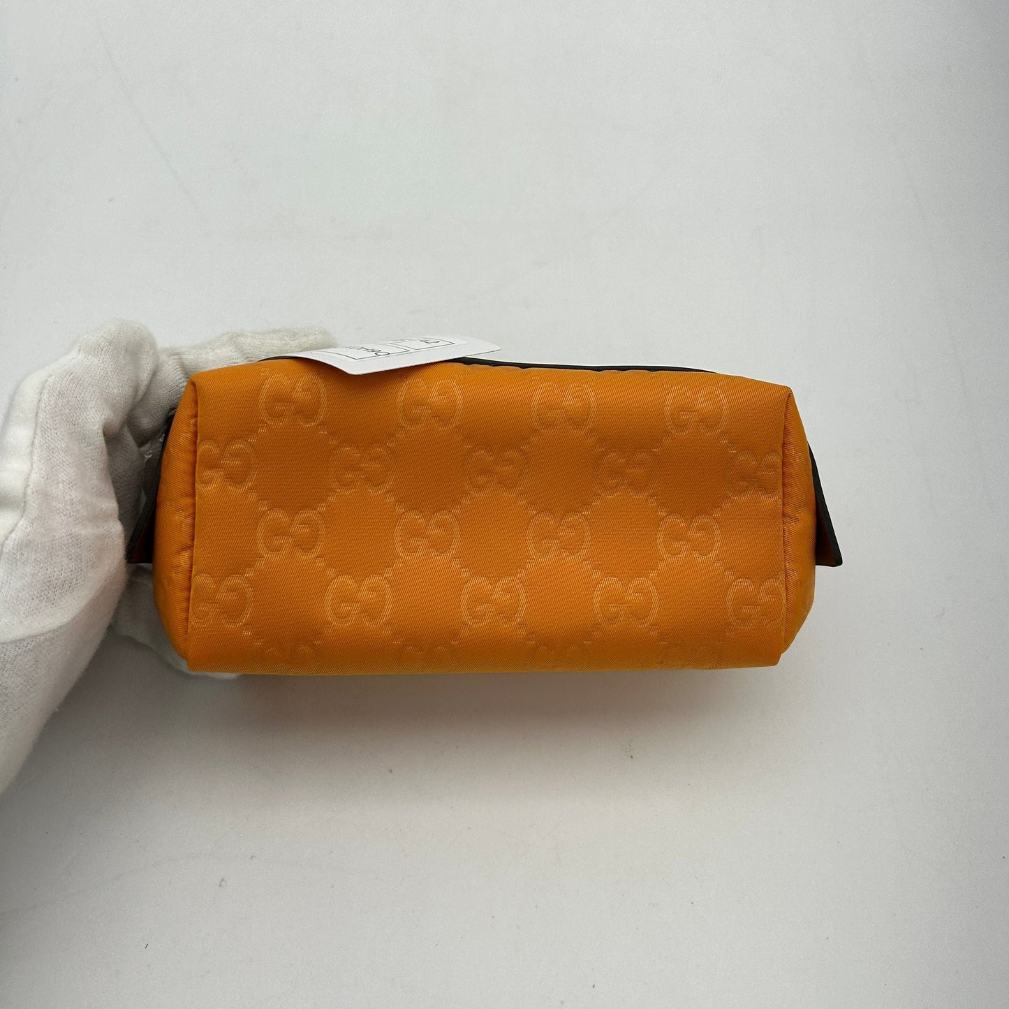 GUCCI Nylon Monogram Small Cosmetic Case Blue ITSYRWQXOH9O