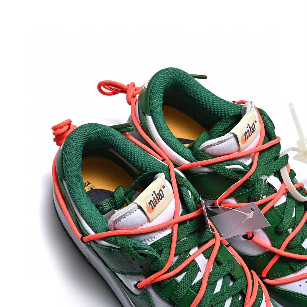 GLM - OW x Dunk white and green