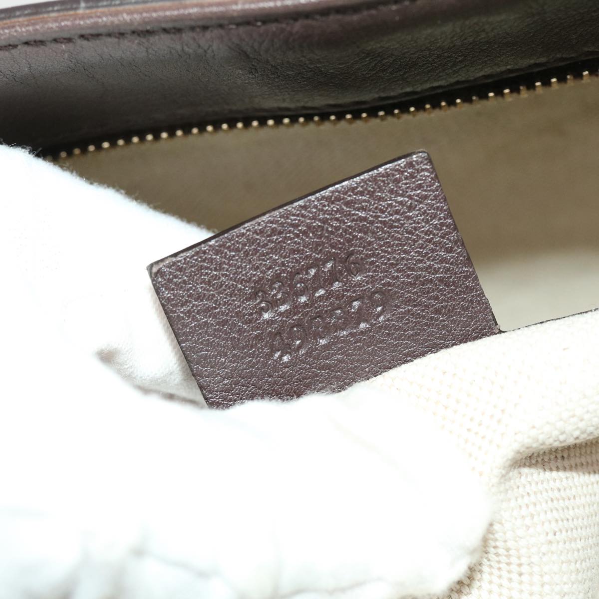 GUCCI GG Canvas Tote Bag Brown 336776 43238